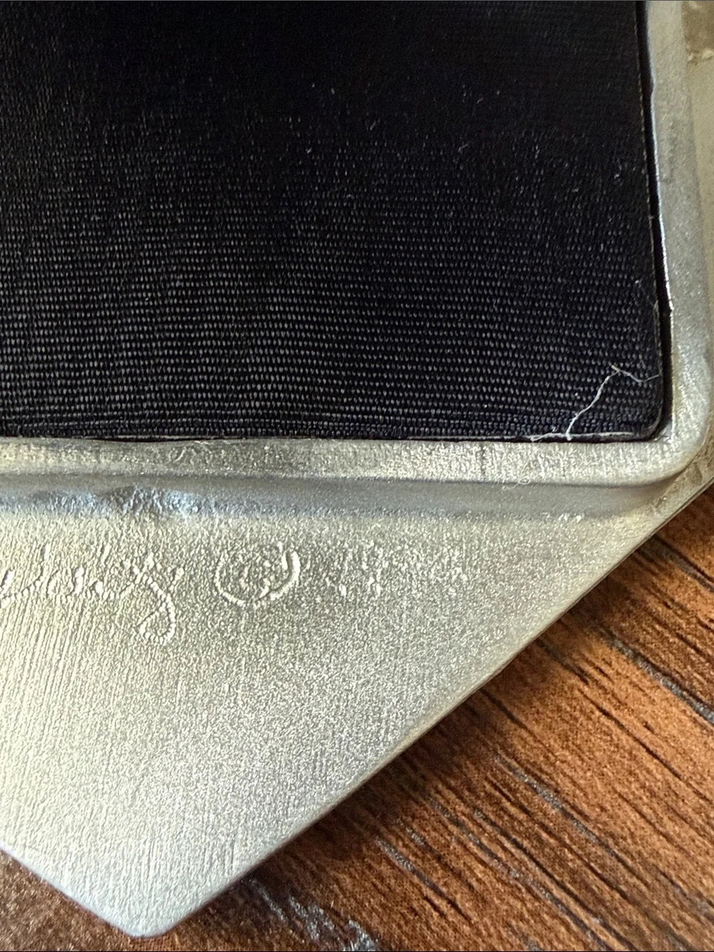 Meryl Waitz Pewter Heart Photo Frame – Made in NYC, 1994